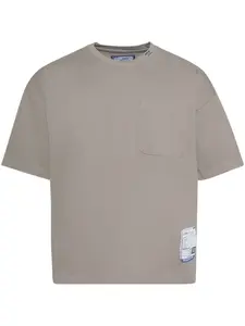Футболка с нашивкой-логотипом Maison Mihara Yasuhiro, серый