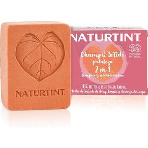 Твердый шампунь и кондиционер для укрепления сил, 75 мл - красный, Naturtint