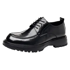 Повседневные кожаные туфли Men's Mulinsen, черный