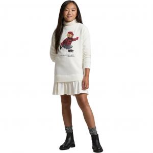 Платье fw25 детское Polo Ralph Lauren, белый