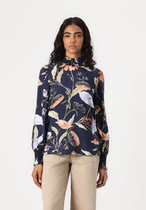 Блуза VMELEY HIGHNECK Vero Moda, темно-синий