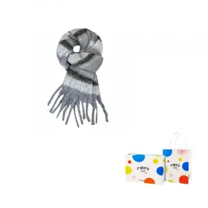 CMFY Вязаный шарф унисекс, Gray