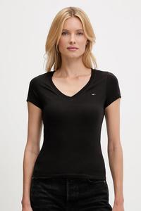 Хлопковая футболка 2 шт Tommy Jeans, черный