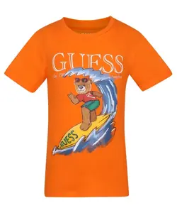 Футболка Regular fit Guess, оранжевый