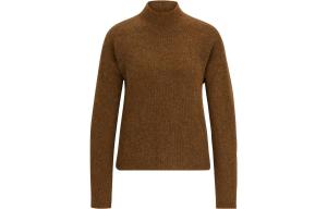 Свитер женский Umber полуводолазка Moderate Others HUGO BOSS, коричневый