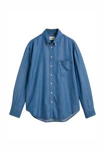 Блузка на пуговицах GANT, синий