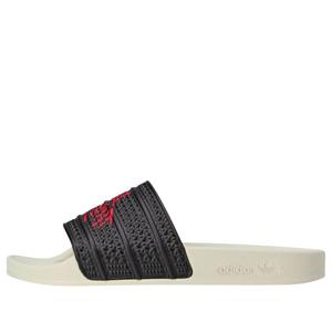 Шлепанцы adidas x 100 Thieves Adilette Slides 'Black Red'