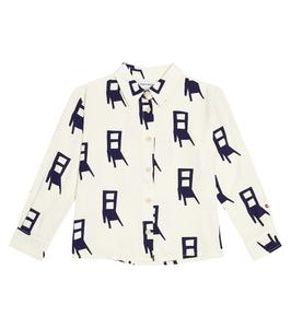 Рубашка из смесового хлопка have a seat Bobo Choses, мультиколор