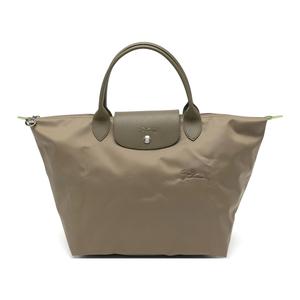 LONGCHAMP Сумка Le Pliage Polyamide, шоппер, женская сумка среднего размера, корейский горчичный зеленый