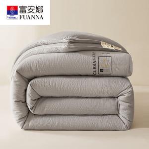 Fuanna Одеяло 180х220 см, соевый наполнитель, 3 кг, для температуры 8-15°C, цвет Xingzi Grey