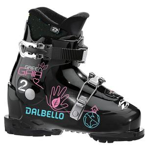 Детские горнолыжные ботинки Dalbello Green Gaia 2 GW - зима 2023 года, Black/Black