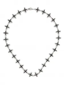 Колье Clover Darkai, серебристый