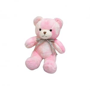 Плюшевая игрушка Dreamy Teddy Bear Bow Tie, плюшевая кукла, высота 30 см MIANHUIYI, розовый