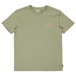 Детская футболка с короткими рукавами Billabong, зеленый