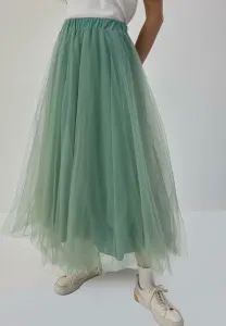 Плиссированная юбка Touché Privé, Mint