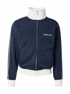 JACK & JONES Толстовка с молнией 'JORNIAGARA' в цвете Night Blue