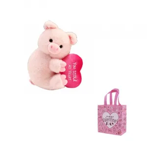 Креативная милая плюшевая игрушка слонопоросенок, ворующая сердца, высота 26 см Bitter purchase