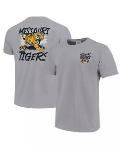 Футболка Big Boys and Girls Grey Missouri Tigers Hyperlocal Comfort Colors Image One