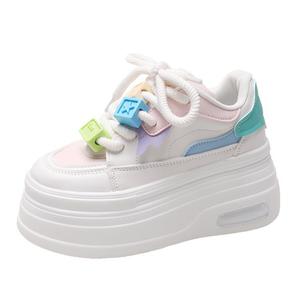 KLAOSD Женские противоскользящие износостойкие низкие скейтерские кроссовки Pink, цвет Pink