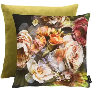 Декоративная подушка Serafina с двусторонним чехлом и наполнителем, 1 штука Apelt, Bunt/grün + bedruckt