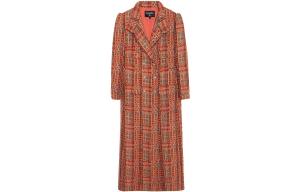 Пальто женское оранжевое Chanel