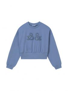 Свободный крой толстовки 6401 Mayoral, синий