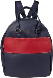 Рюкзак Tommy Hilfiger Blair II - Pebble PVC Medium Tommy Navy One Size, Tommy Navy