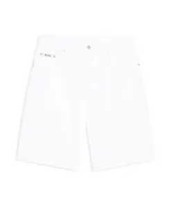 Белые хлопковые шорты с пятью карманами. Moschino, белый