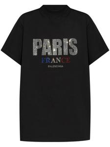 Футболка с логотипом Balenciaga, черный