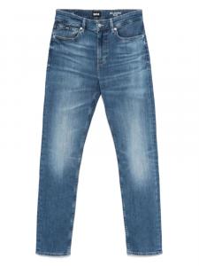 BOSS джинсы из эластичного хлопка, синий