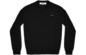 Свитер унисекс CDG Play, черный