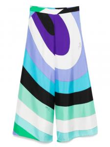 Брюки с принтом «Маддалена» от PUCCI, синий