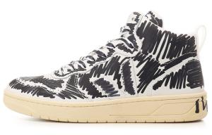 VEJA x V 15 Стильные скейтбординговые кроссовки Женские Черные Белые MARNI