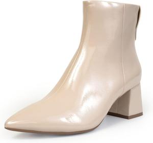 Женские ботильоны Aerosoles ENOCH, камень с фактурой, искусственная лаковая кожа, размер 7.5M No Brand, Stone Crinkle Patent Faux Leather 7 Wide