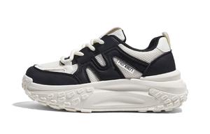 Нескользящие износостойкие низкие повседневные туфли для женщин RENBEN, Black