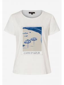 More & More Белая футболка