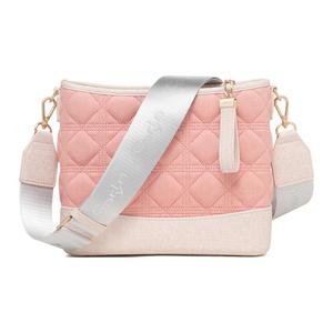 CARLYN Искусственная кожа женская розовая сумка через плечо, Pink