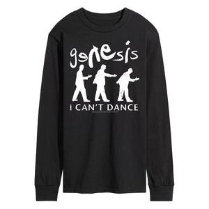Мужская футболка Genesis I Can't Dance с длинными рукавами Licensed Character