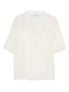 Футболка с бахромой Peserico, нейтральный