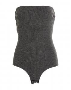 Боди Brunello Cucinelli, угольно-серый