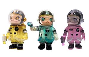 POP MART ALIEN MOLLY желтая/зеленая/розовая модная фигурка 10см