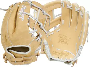 Перчатки Fastpitch Rawlings 12,25 дюйма Heart of the Hide R2G, ограниченная серия, 2024 г, цвет Camel/White