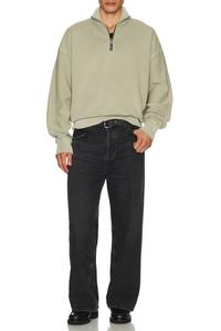 Свитер Idris Quarter Zip Agolde, Wicker