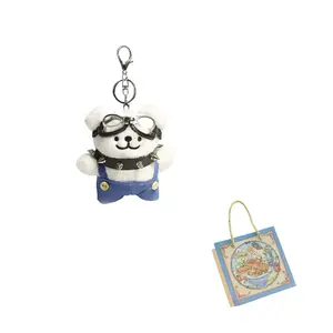 Мягкая и очаровательная кукла-щенок с ремешками, подвеска, высота 15 см Jinnew