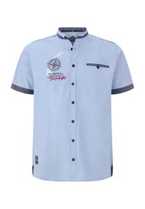 Рубашка с короткими рукавами Bergthal Jan Vanderstorm, голубой