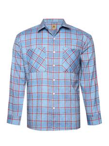 Рубашка на пуговицах Comfort fit Campus Sutra Tawny, пыльно-синий