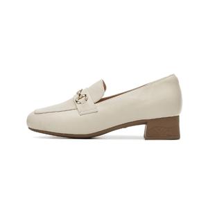 EBLAN Лоферы женские бежевые