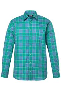 Men Plus Рубашка на пуговицах комфортного кроя в бирюзовом, светло-голубом цвете