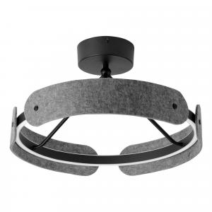 Светодиодный потолочный светильник 43/25,5 см Osram, темно-серый