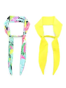 Комплект из двух повязок на голову Amir Slama Bijoux, зеленый